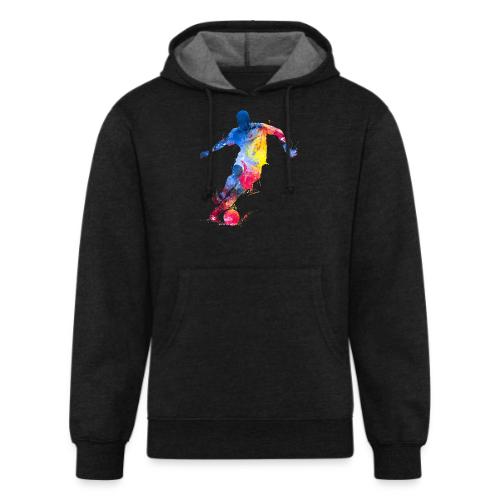 Soccer: Splash Kick - Unisex Organic Hoodie