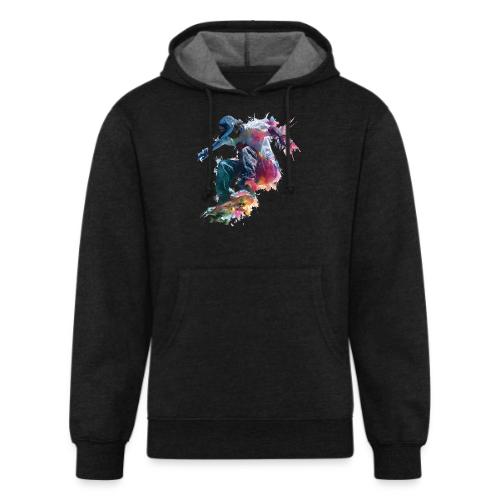 Skateboarding: Ride the Colors - Unisex Organic Hoodie
