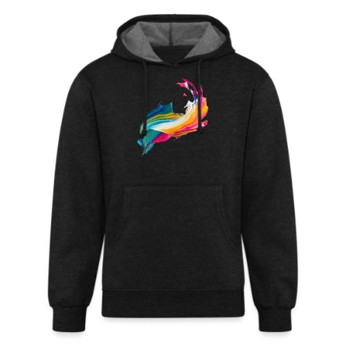 Spectrum Stream - Unisex Organic Hoodie