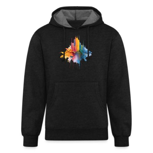 Impasto Spectrum - Unisex Organic Hoodie
