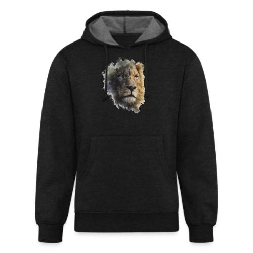 Forest-Soul Lion - Unisex Organic Hoodie