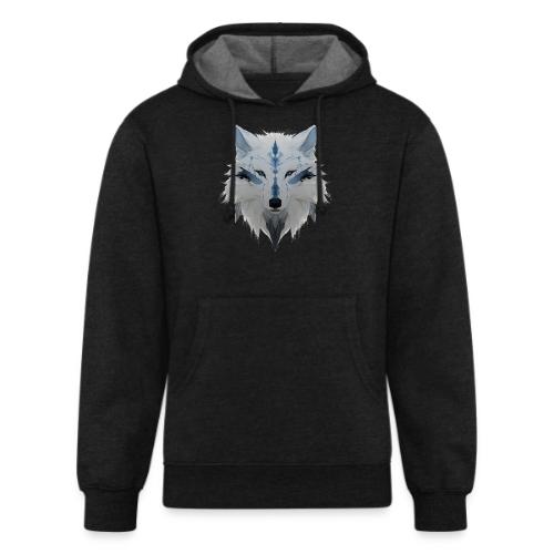 Ivory Grace Wolf - Unisex Organic Hoodie