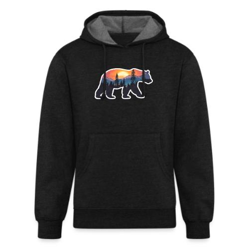Mountain Spirit Bear - Unisex Organic Hoodie