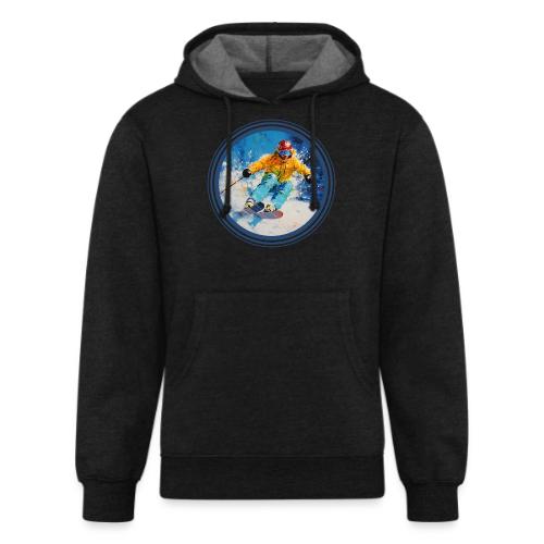 Born for Skiing - Unisex Organic Hoodie