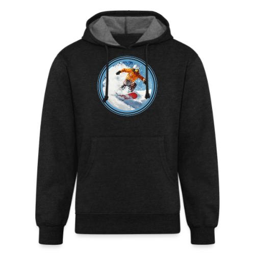 Snowboarding Edge - Unisex Organic Hoodie