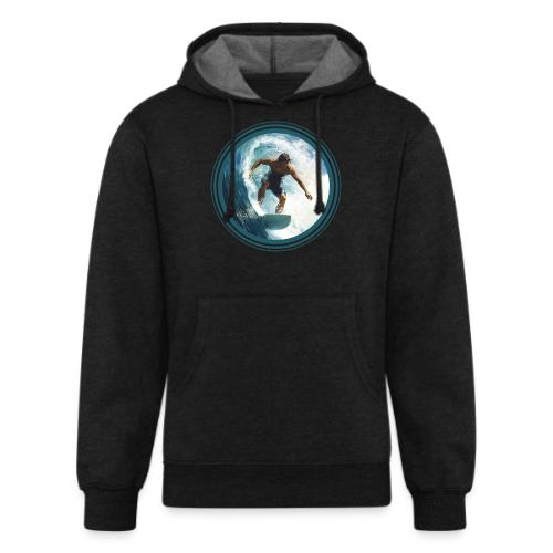 Surfing Horizon - Unisex Organic Hoodie
