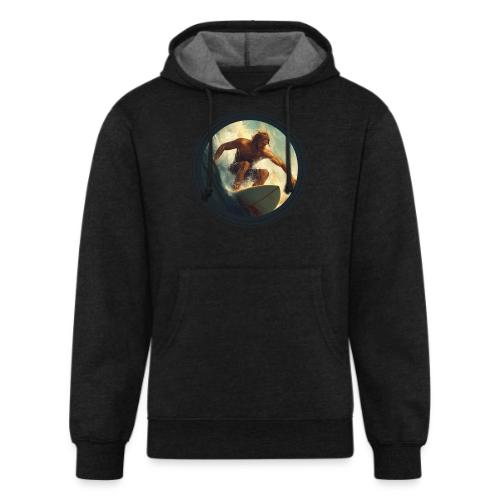 Surfing Rush - Unisex Organic Hoodie