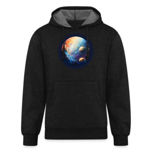 Nebula of Planets - Unisex Organic Hoodie