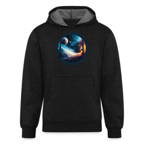 Planets Among Colors - Unisex Organic Hoodie