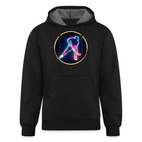 Golden Neon Hockey - Unisex Organic Hoodie