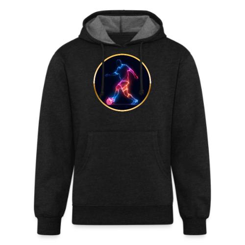 Soccer: Electric Kick Ring - Unisex Organic Hoodie