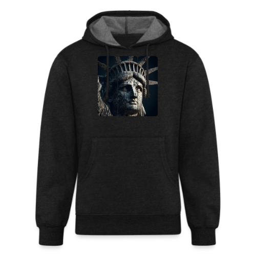 USA: Liberty in Shadows - Unisex Organic Hoodie
