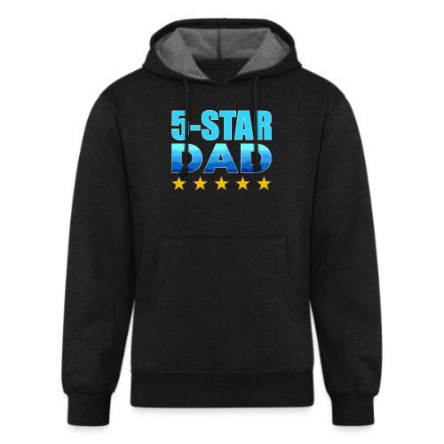 Five Stars Dad - Unisex Organic Hoodie