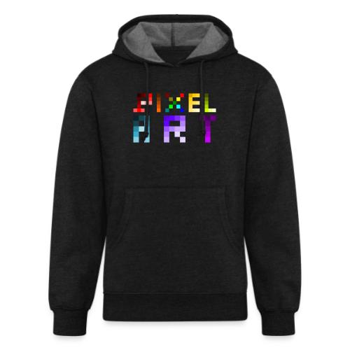 Pixel Art Spectrum - Unisex Organic Hoodie