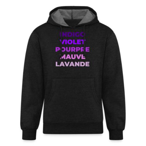 Shades of purple - Unisex Organic Hoodie