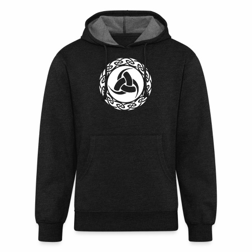 Triskelion - The 3 Horns of Odin Gift Ideas - Unisex Organic Hoodie