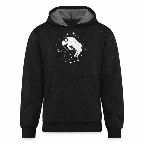 Ambitious Aries Constellation Birthday March April - Unisex Organic Hoodie