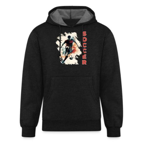 Soccer Blaze - Unisex Organic Hoodie
