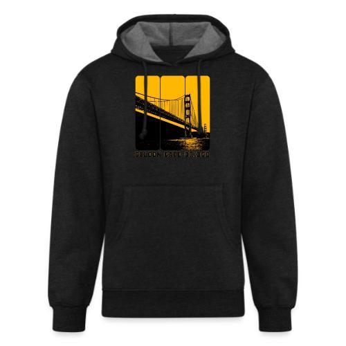 Golden Gate Bold Icon - Unisex Organic Hoodie