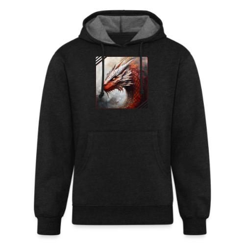 Mystic Dragon Realm - Unisex Organic Hoodie