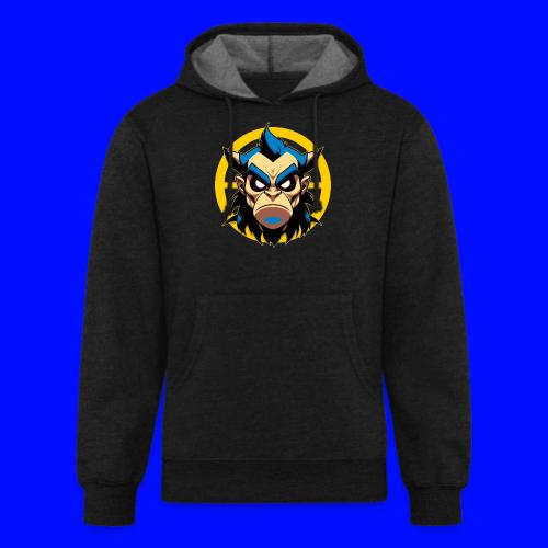 Bad Man With Horns - Unisex Organic Hoodie