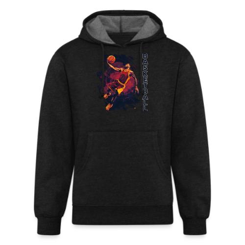 Basketball Charge - Unisex Organic Hoodie
