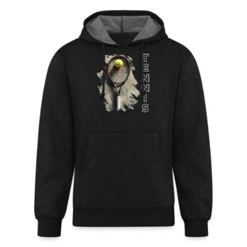 Tennis Power Play - Unisex Organic Hoodie