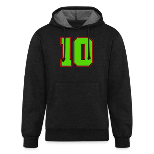 The Magic Number 10 - Unisex Organic Hoodie