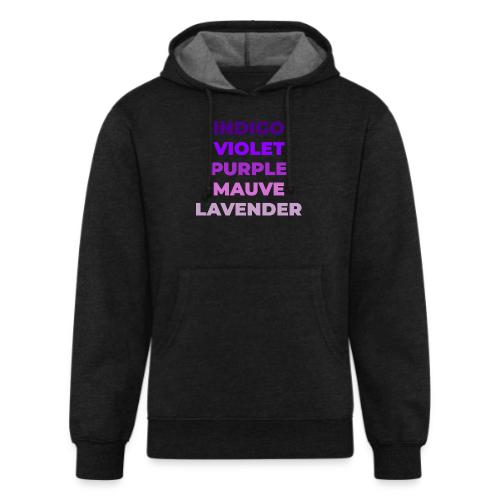 Shades of Purple - Unisex Organic Hoodie