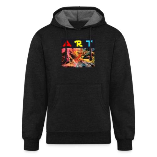 Chaotic Threads of Art - Unisex Organic Hoodie