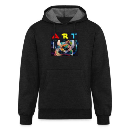 Art of Stripes and Shades - Unisex Organic Hoodie