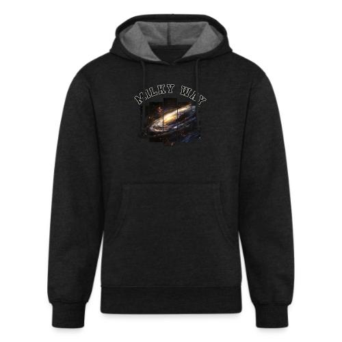 Milky way galaxy - Unisex Organic Hoodie
