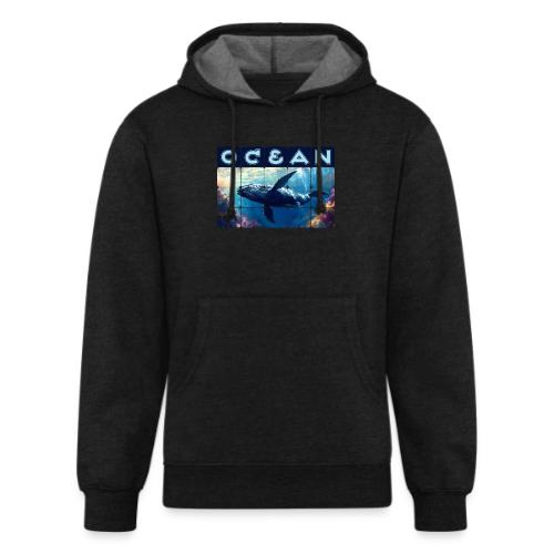 Ocean: Majestic Deep - Unisex Organic Hoodie