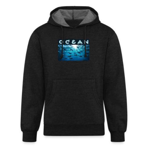 Ocean: Silver Tide - Unisex Organic Hoodie