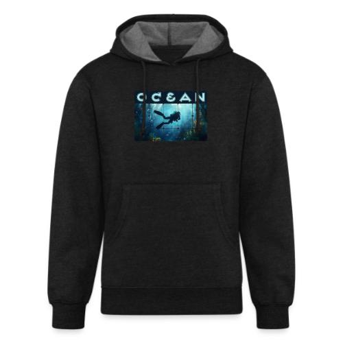 Ocean: Beneath the Blue - Unisex Organic Hoodie