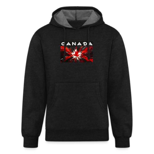 Canada Splash - Unisex Organic Hoodie