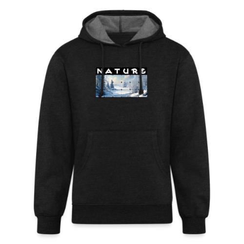 Nature: Frozen Horizon - Unisex Organic Hoodie