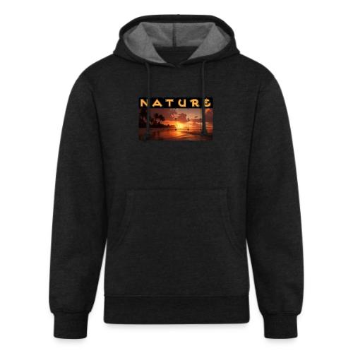 Nature: Sunset Serenity - Unisex Organic Hoodie
