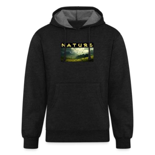 Nature: Verdant Peaks - Unisex Organic Hoodie