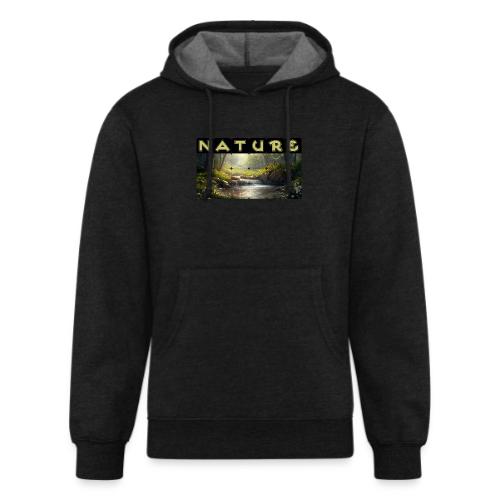 Nature: Verdant Bloom - Unisex Organic Hoodie