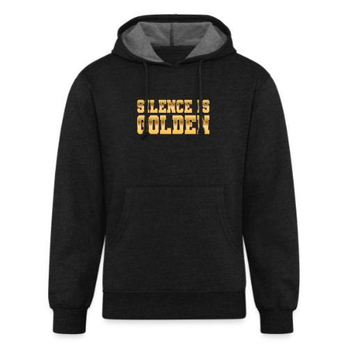 Silence is Golden - Unisex Organic Hoodie