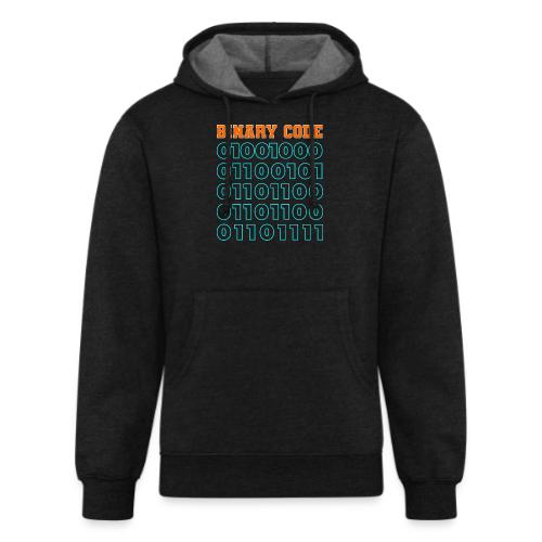 Say Hello in Binary code - Unisex Organic Hoodie