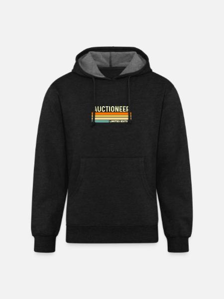 Auctioneer Limited edition - Unisex Organic Hoodie - charcoal grey