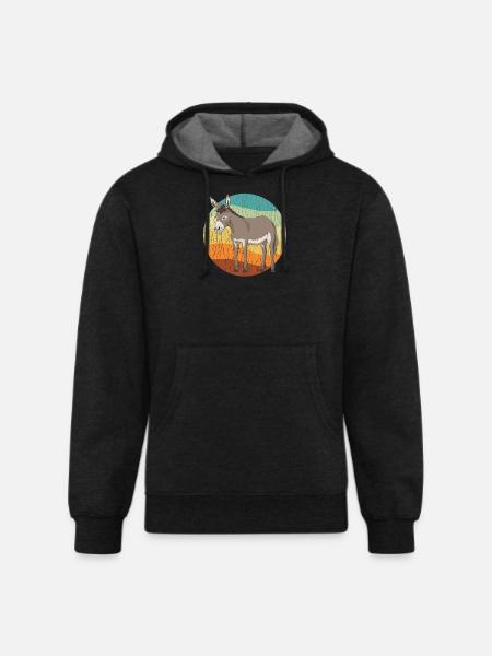 Mule Lover Mules Owner - Unisex Organic Hoodie - charcoal grey