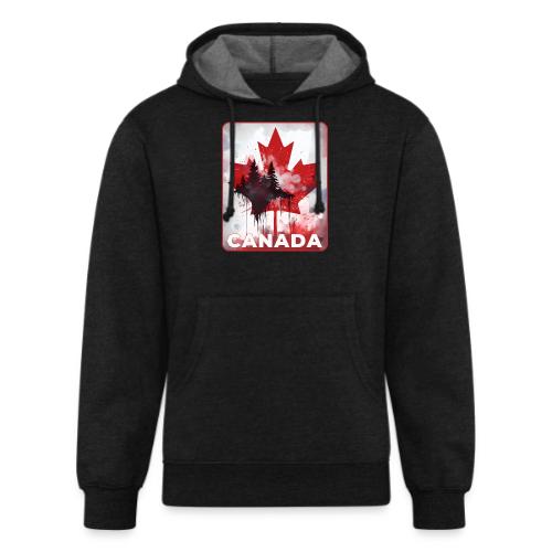 Canada's Maple Leaf Pride - Unisex Organic Hoodie