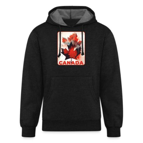 Canada Inked Leaf - Unisex Organic Hoodie