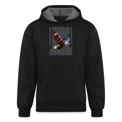USA: Freedom in Flight - Unisex Organic Hoodie