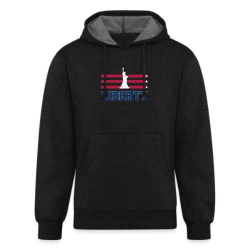 USA: Stars of Liberty - Unisex Organic Hoodie
