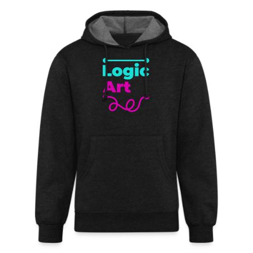 Art vs Logic - Unisex Organic Hoodie