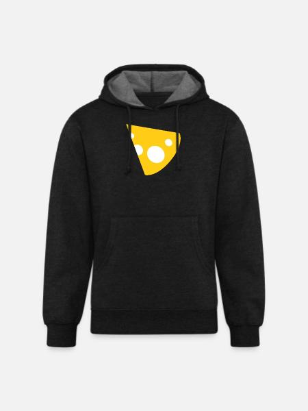 Cheese 1 1 - Unisex Organic Hoodie - charcoal grey